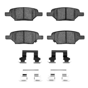 Chevrolet Cobalt Brake Pads - Rear - R1 Concepts - R1 Ceramic - `04-`12